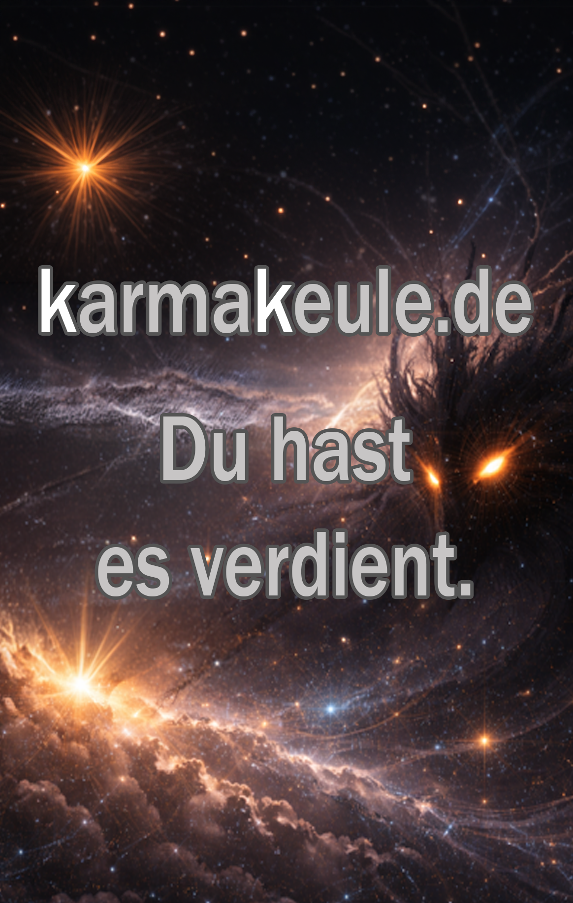 Karmakeule.de – Du hast es dir verdient